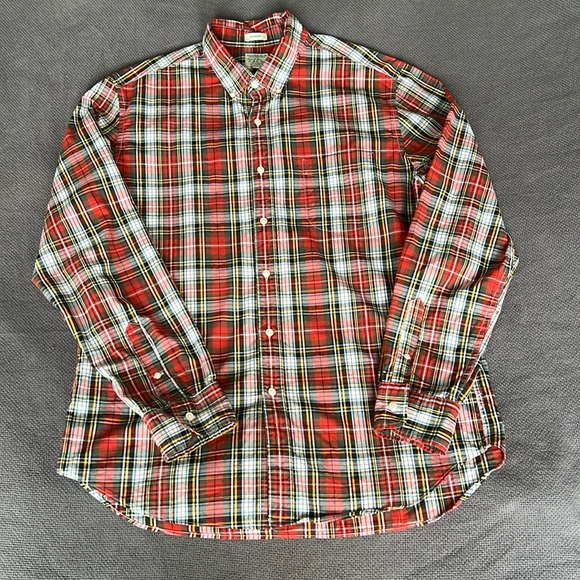 J.Crew Tartan Plaid Button Up - Picture 1 of 4
